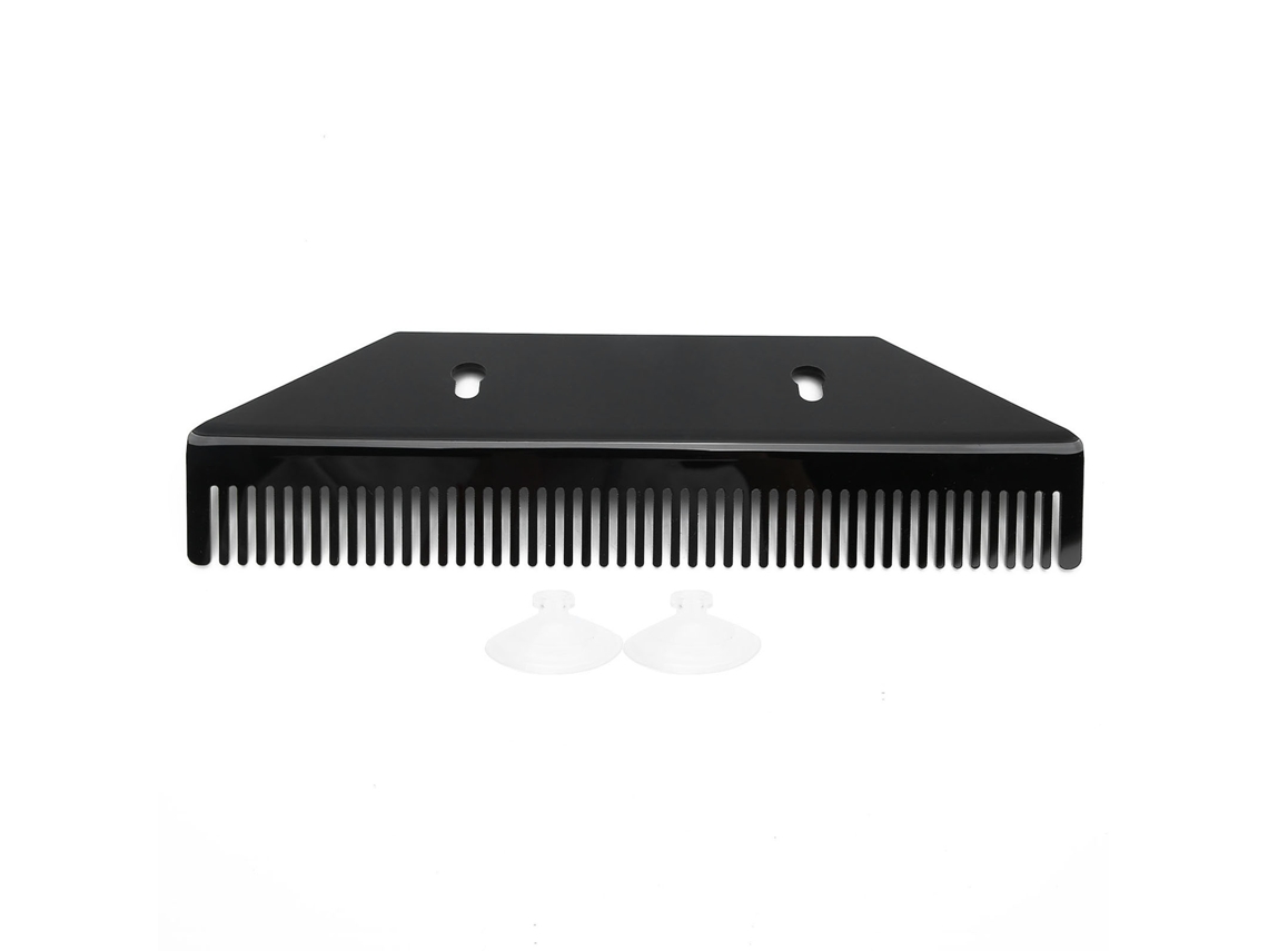 2026 porta Extensiones de Cabello Acrílico Ligero Organizador de Mechones Display para Pelucas Profesional Y Hogar Negro