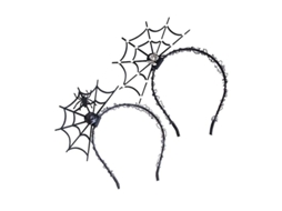 2 Peças de Argola de Cabelo de Aranha para Decorações de Halloween ALLINLESS