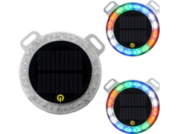 Conjunto De 2 Luzes Estroboscópicas Solares Para Caminhões, Luzes De Emergência Led À Prova D Água Com Potente Luz