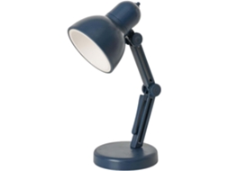 Luminária De Mesa Led Ajustável Com Clipe Flexível Para Leitura E Cabeceira Funciona A Bateria, Multicolorida