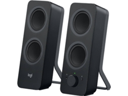 Colunas LOGITECH Z207 (Wireless - 5 W - Preto)