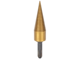 Machado de torção para cortar lenha, furador cônico para madeira, broca, cabo quadrado, ferramenta de corte, 32 mm S