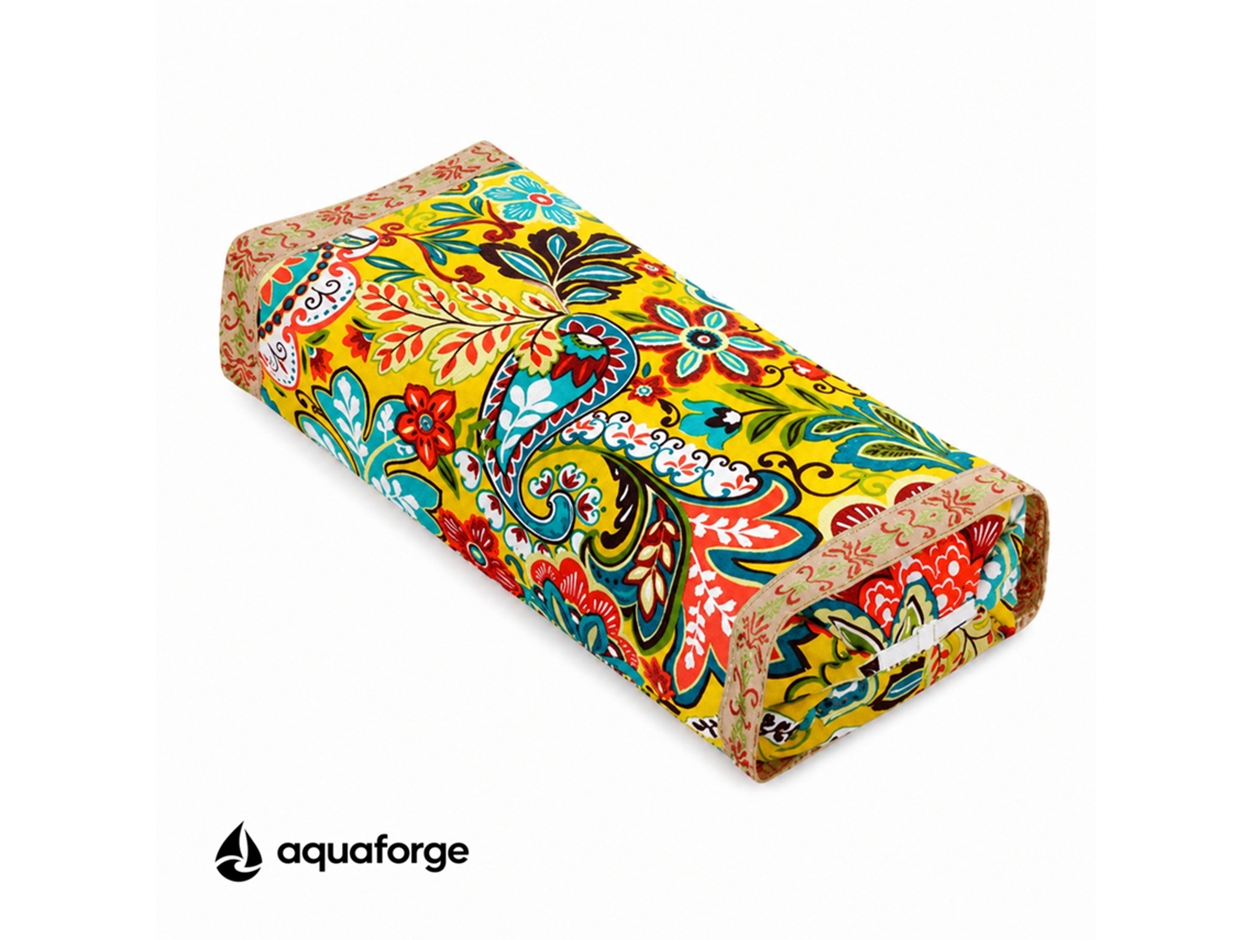 Almofada Cervical Ergonómica Algodão Respirável 47 X 28 Cm