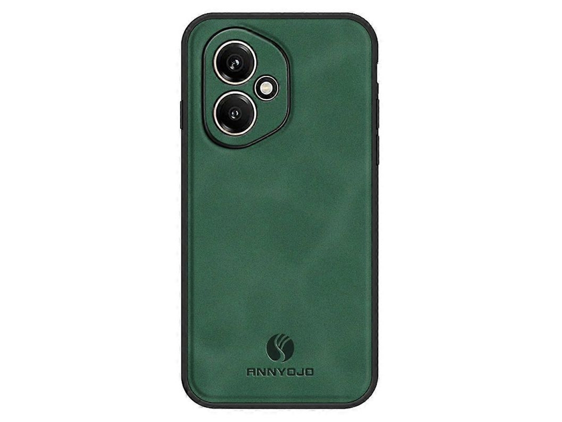 2026 capa de Telefone Honor 400 5g de Couro Pu + Pc + Tpu Anti queda Verde (global)