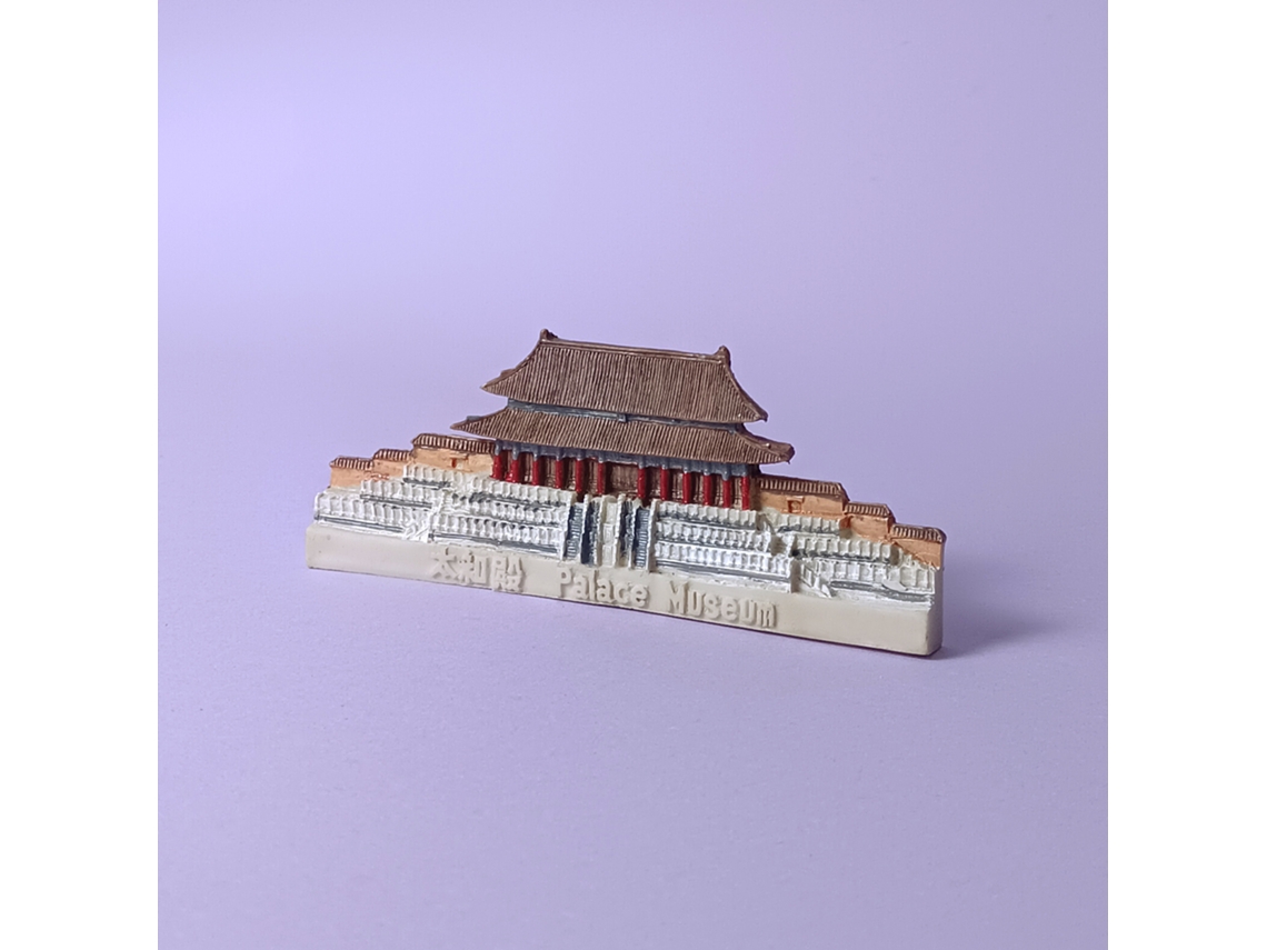 Ímãs De Geladeira 3d Com Pontos Turísticos De Pequim: Grande Muralha, Cidade Proibida, Templo Do Céu.