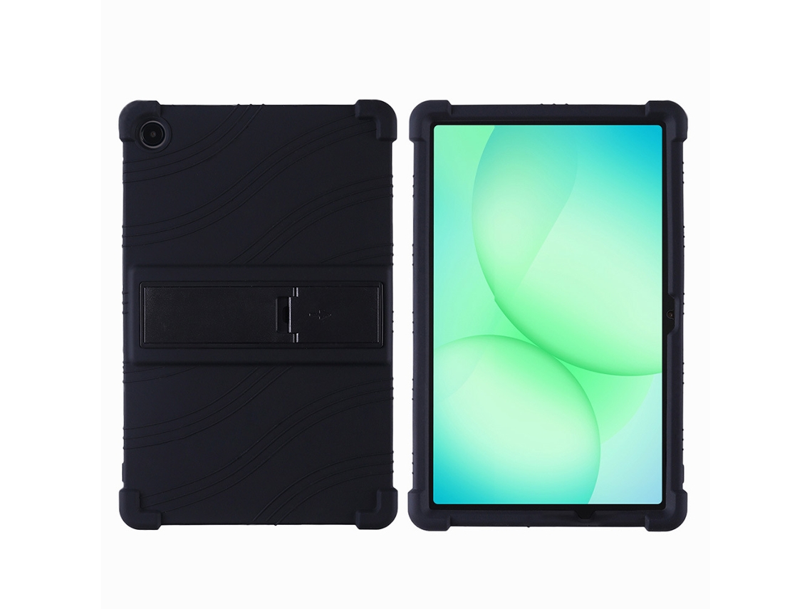 Capa de Silicone para Tablet Samsung Galaxy Tab A11+ com Suporte Ajustável DIGITALLAB (preto)