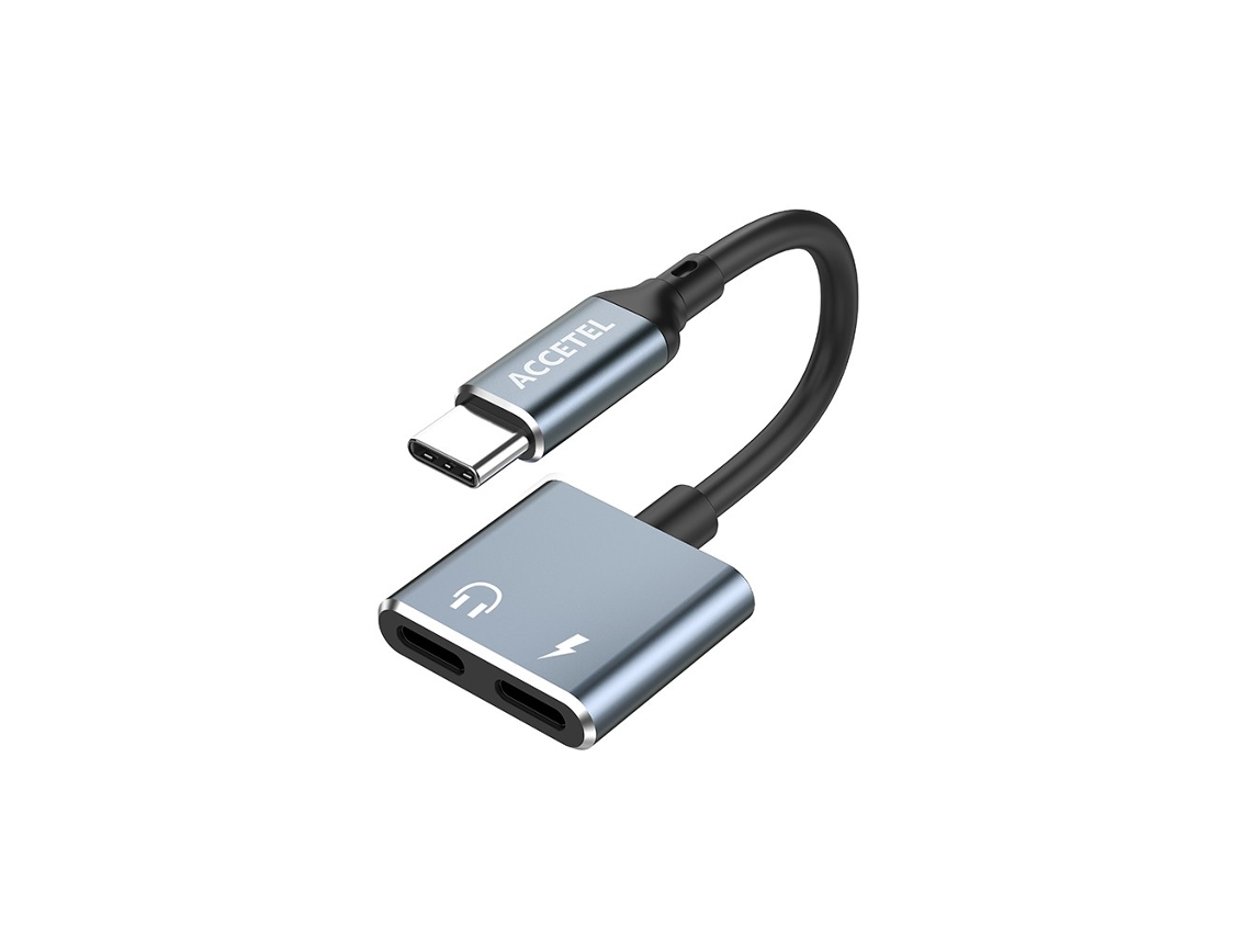 Au257 Adaptador Tipo-c Para Duplo Tipo-c