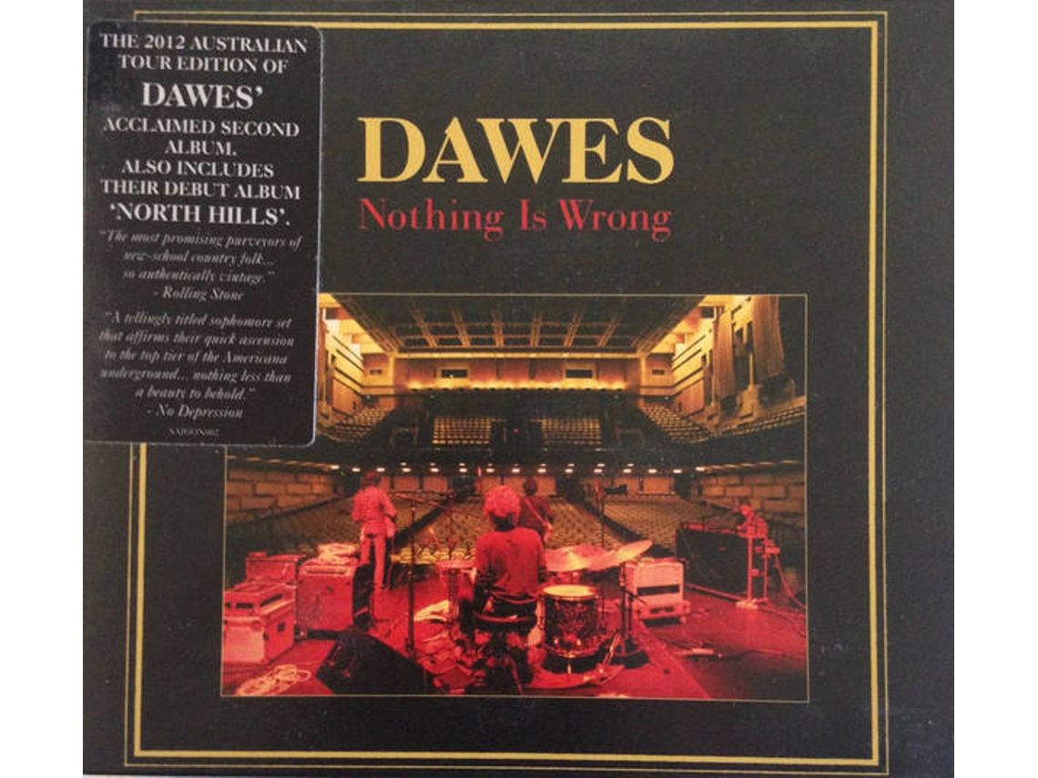 CD Dawes  - Nothing Is Wrong (2CDs)
