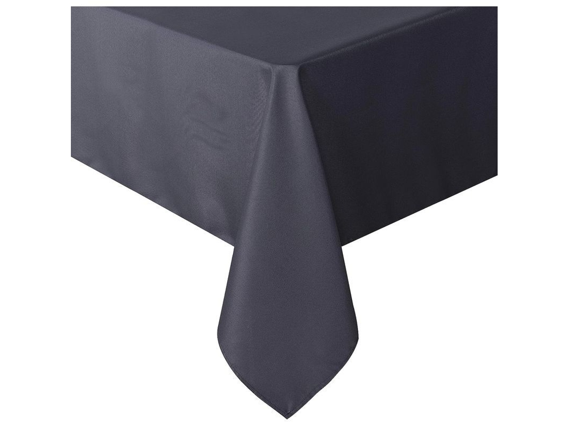 2026-mantel Cuadrado 54x78 Polegadas, Poliéster Lavável Resistente A Manchas E Arrugas Para Mesa, Festa E Acampamento, Cinza