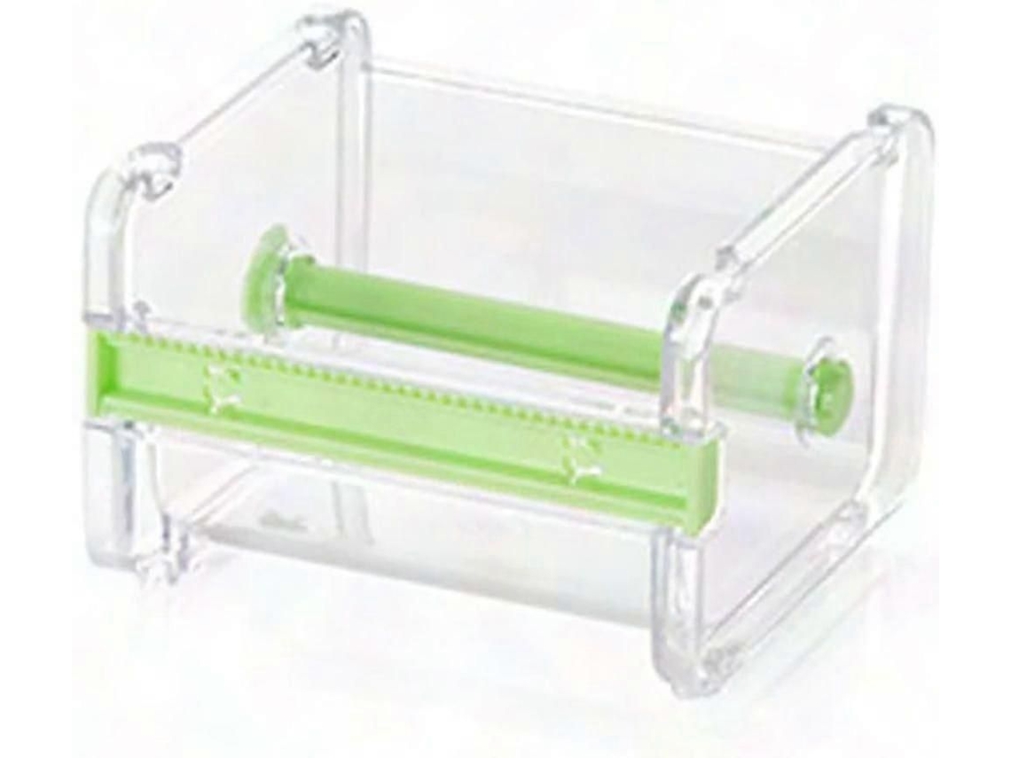 Dispensador de Fita Adesiva de Mesa com 1 Rolo, Cortador de Fita e Organizador. GOKOCO
