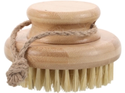 Escova De Banho Bambu Natural Com Cerdas Sisal, Escova Manual Para Esfoliação E Massagem Corporal Remover Pele Morta