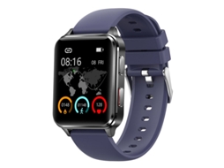 Smartwatch S6 Pressão Arterial Precisa Oxigênio no Sangue Frequência Cardíaca Monitoramento Do Sono Azul