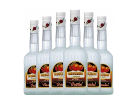 Licores PANIZO Melocotón Sem Álcool (0.7 L - 6 Unidades)