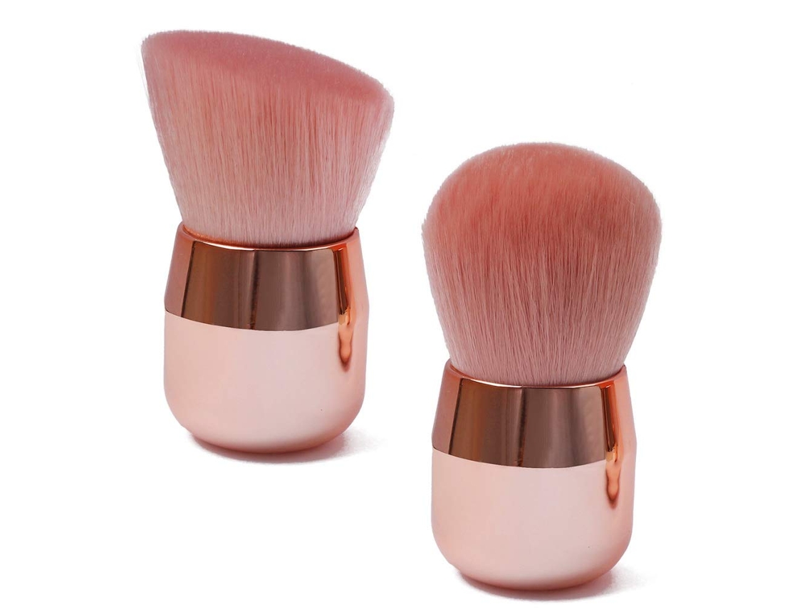 2 Pçs Removedor de Pó para Nail Art Pincel Limpador Arts Maquiagem Ou Artes Unhas Pincéis Kabuki Macios UISAVE