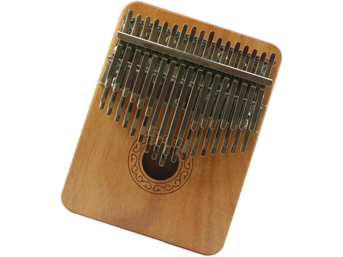 Kalimba De Mogno De Dupla Camada Com 34 Teclas
