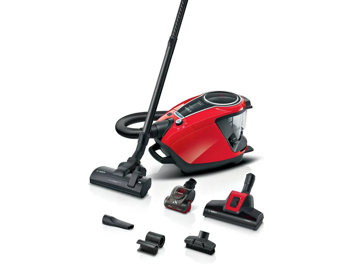 Aspirador sem Saco BOSCH BGS7PET1 ProAnimal (Outlet Grade A - Vermelho)