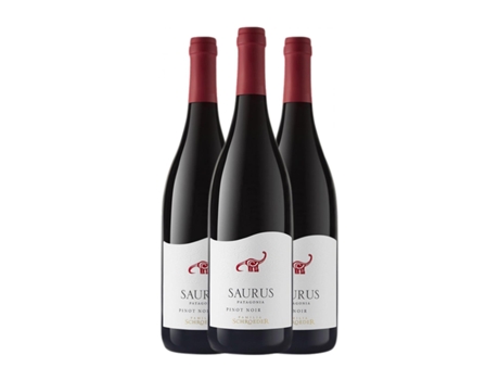 Vinho SCHROEDER Saurus Pinot Preto Patagonia (0.75 L - 3 Unidades)