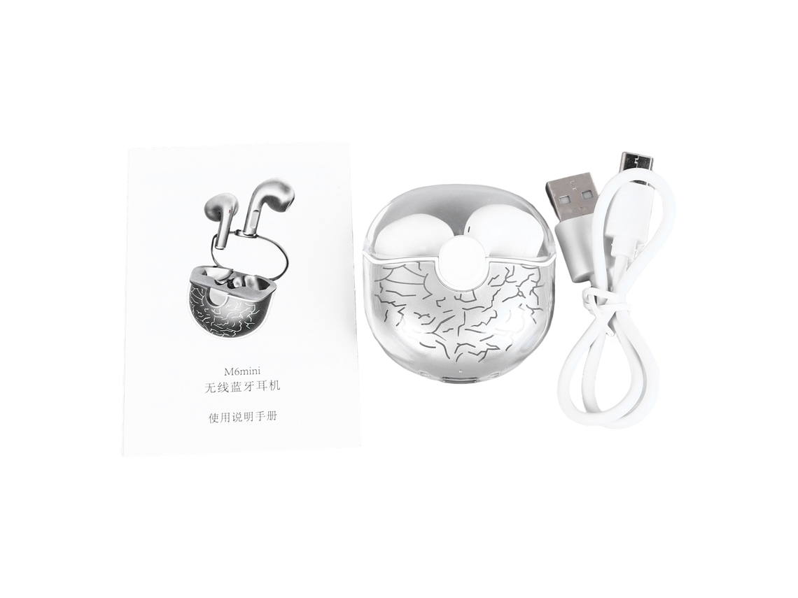 Fones Bluetooth Semi intraauriculares LAXISCREED Branco