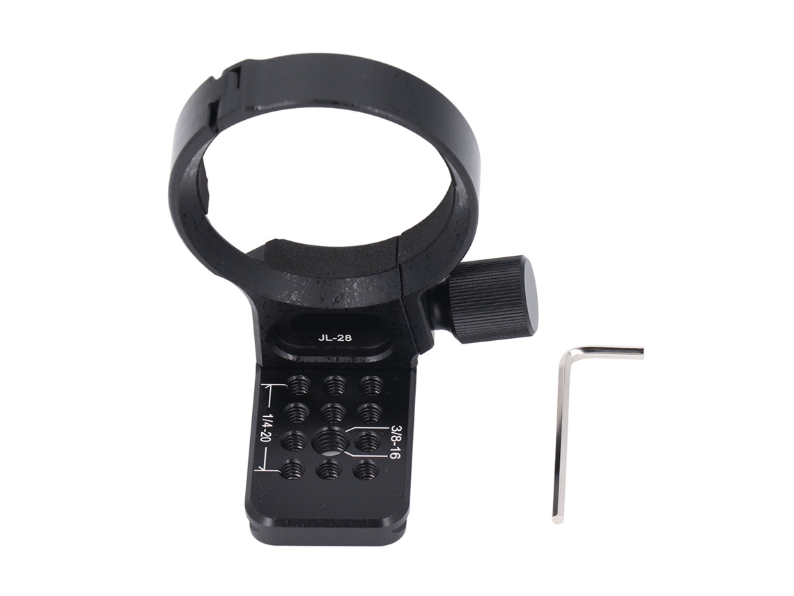 Anel de montagem para tripé com colar para lentes FE 24-105 85mm 24mm 135mm com parafusos de 1/4" e 3/8".