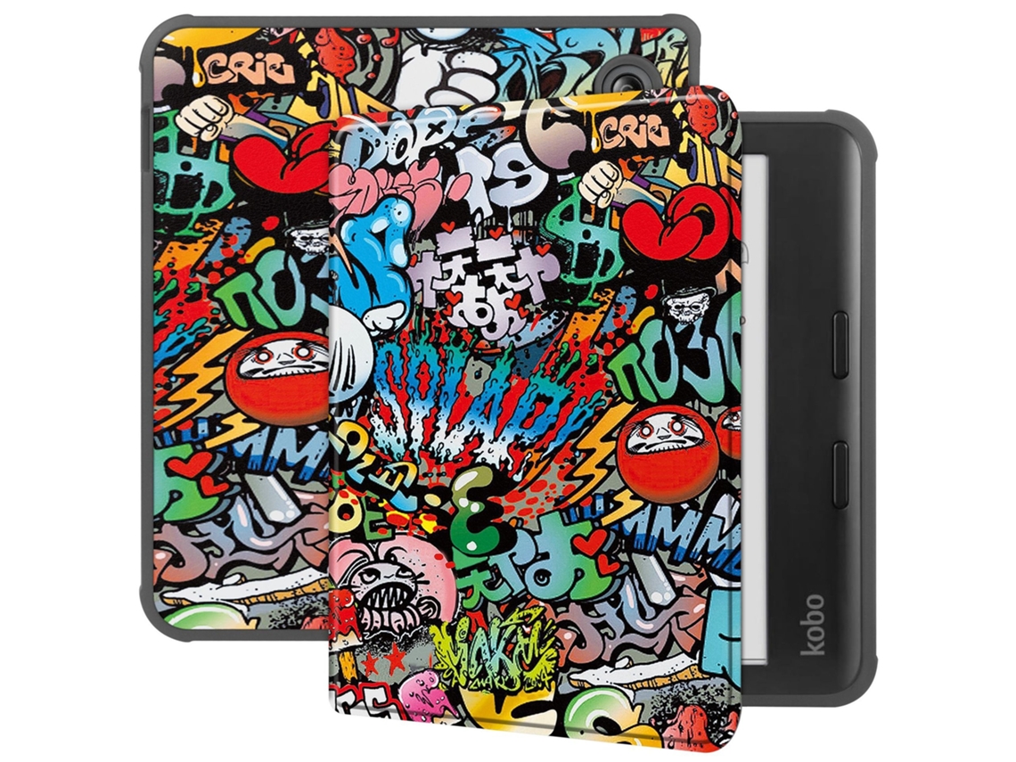 Lurelia Capa Ereader Para Kobo Libra Colour 2024, Grafite, Proteção Prática
