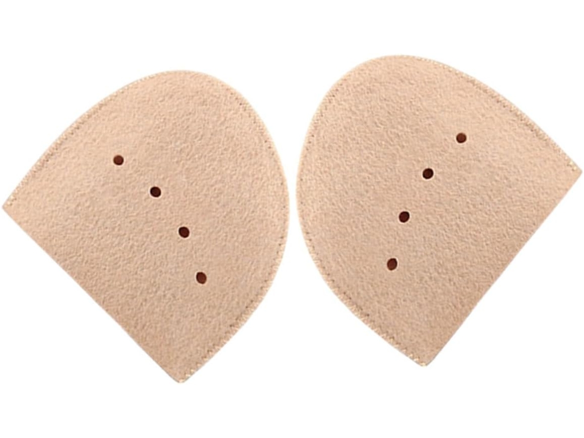 Protetores De Feltro Para Sapatilhas Balé, Proteção Antidesgaste, Absorventes, Cor Da Pele, Tamanho G, Para Dança