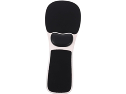 Apoio De Pulso Ergonômico De Espuma Viscoelástica Para Computador De Mesa, Compacto E Preto . Apoio De Pulso Ergonômico De Espu Gokoco (1 Peça)
