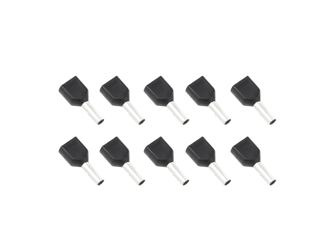 Laxiscreed Terminais De Fio De Cobre Isolados Duplos Com Capa De Pvc Para Diâmetros Específicos