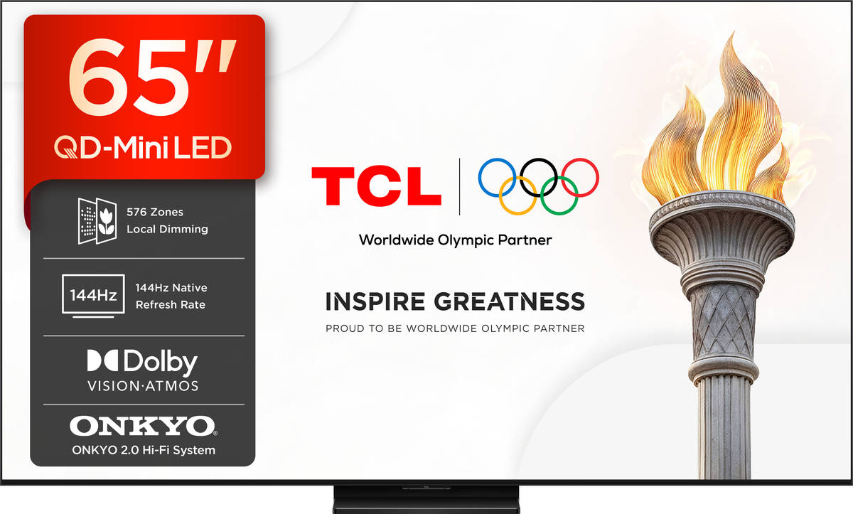 TV TCL 65A400U (QD MINI LED - 65'' - 165 cm - 4K Ultra HD - Smart TV)