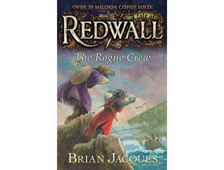 Livro Rogue Crew de Brian Jacques (Inglês)