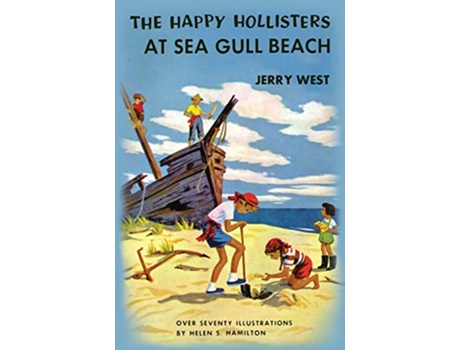 Livro The Happy Hollisters at Sea Gull Beach de Jerry West (Inglês)