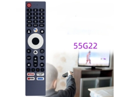 Comando de Tv para Askyworth Tv 55g22 com Voz Cinzento XIAOMOYU