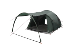 Conjunto 1 Tenda Túnel Vidaxl Verde Poliéster (370 X 275 X 210 Cm)