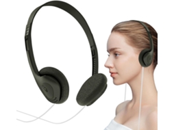 Fones De Ouvido Retrô Supra Auriculares Confortáveis Com Design Vintage Estéreo