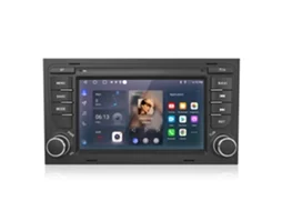 Carplay Android 13 Rádio Para Carro Gps Navi Bt Wifi Dab 132g Para Audi A4 S4 Rs4 B6 B7 Junsun