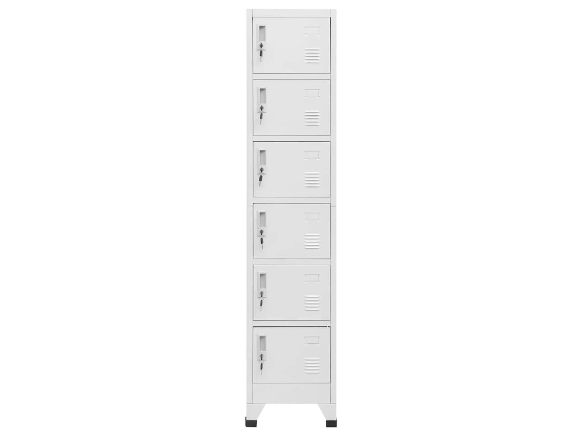 Cacifo 38x40x180 Cm Aço Cinzento light MAISON EXCLUSIVE