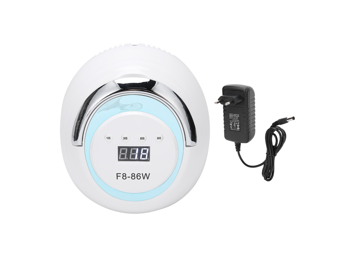Lâmpada Uv Led Para Unhas, Secador De Gel, 39 Chips De Luz, Com Alça, 100-240v, Azul, Plugue Padrão Europeu