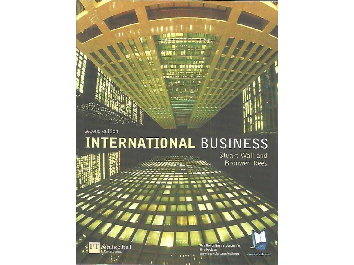 Livro International Business de Stuart Wall e Bronwen Rees (Inglês)