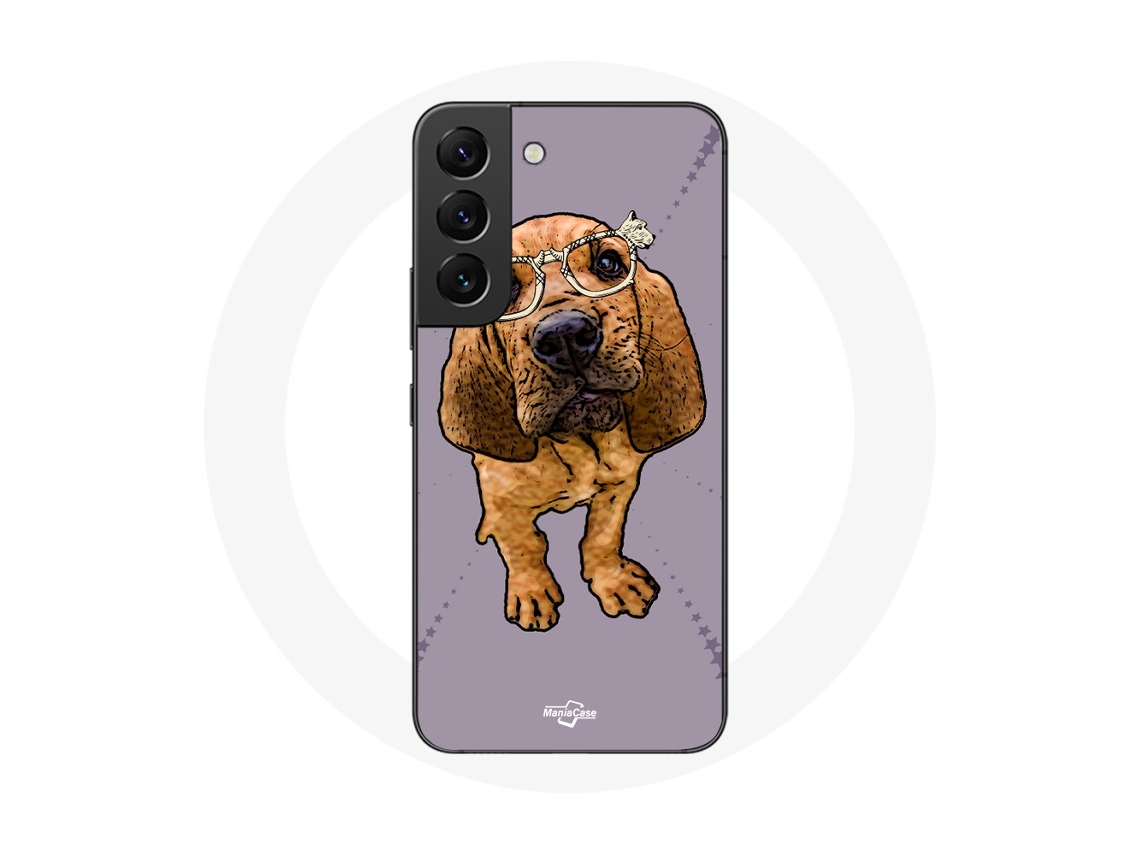 Capa para Samsung Galaxy S22 castanho Floppy Ears