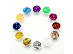 12 Cores Adesivos De Arte De Unha Com Strass Em Linha Longa Ferramentas De Manicure