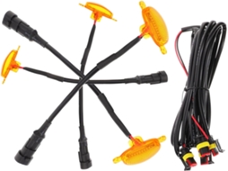 Luzes Diurnas De Led Happyyami Para Carros, Indicadores De Advertência E Luzes Circulação Diurna
