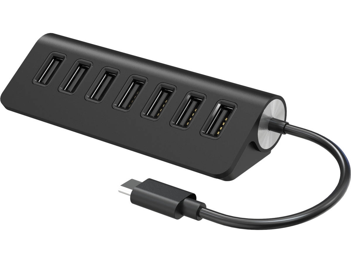 Adaptador MITSAI H144 (Outlet Caixa Aberta - 7 Portas - USB-C)