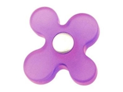 Pomo flor abs morado 608mo