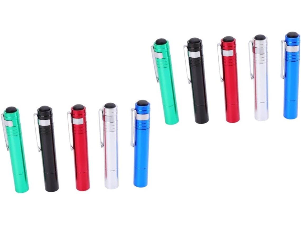 Conjunto De 2 Lanternas Led Com Clipe Para Cinto