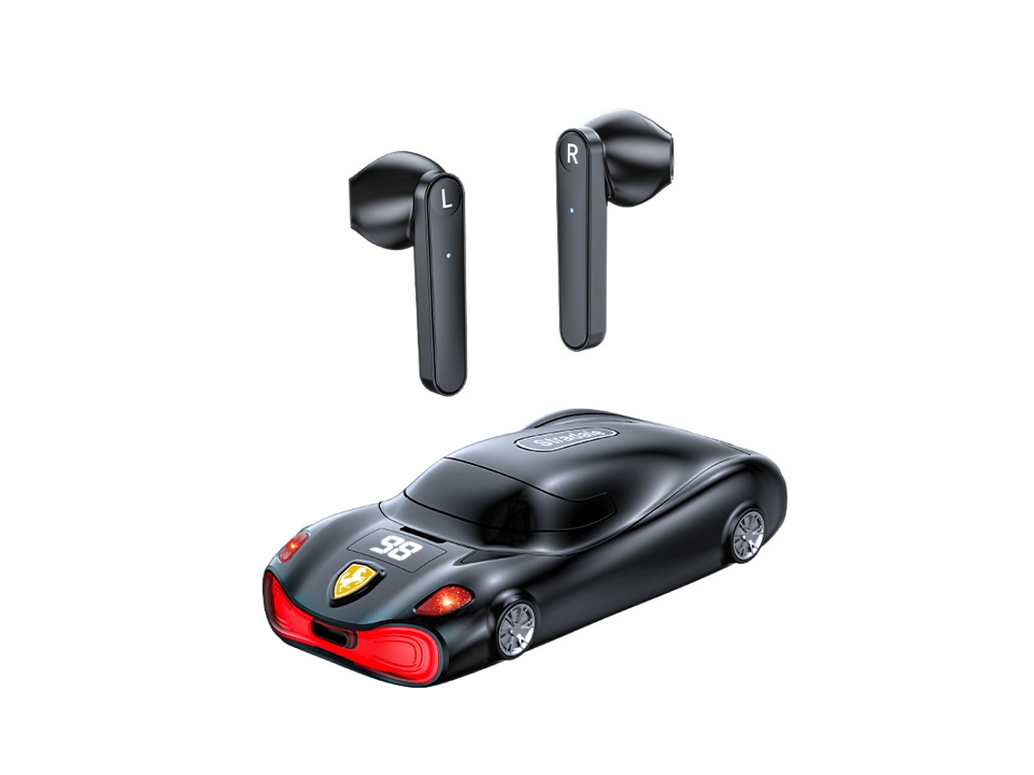 Auriculares Sem Fio Qualidade Som Hifi Longa Duração Yizhood Bluetooth Preto