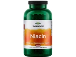 Suplemento Alimentar SWANSON Niacina Premium (250 cápsulas de 500mg)