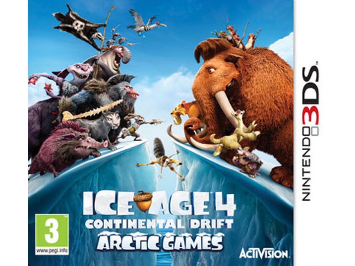 Jogo Nintendo 3DS A Idade Do Gelo 4- Deriva Continental
