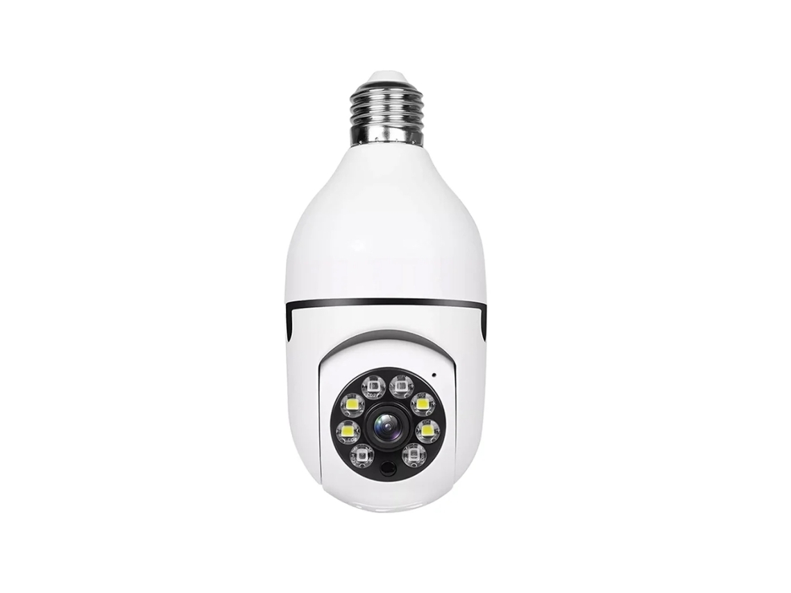 Câmera De Vigilância Com Lâmpada Binocular