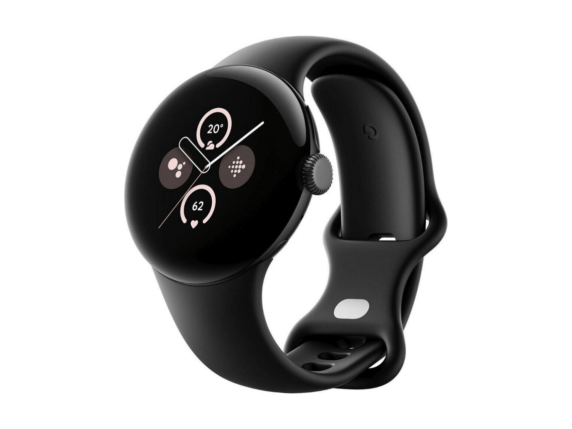 Google Pixel Watch 2 41 Mm LTE Preto (Matte Black) e Pulseira Esportiva Preta (Obsidian)