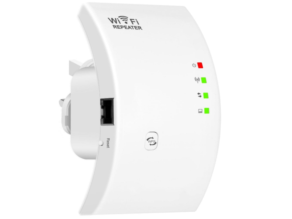 2024 Mais Novo Repetidor Wifi Extensores Wifi de 300 Mbps para Casa Extensor de Alcance Wifi de Banda Unica Amplificador de Internet com Porta IKIKSO Worten.pt