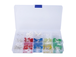 Kit 300 Diodos Led 3mm/5mm Uv/pisca Lento